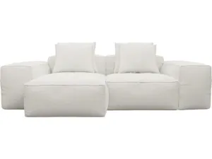 Riley Tribute Ice Modular Sofa - 2 Seater Chaise by James Lane, a Sofas for sale on Style Sourcebook