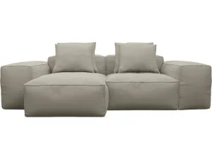 Riley Plaza Natural Modular Sofa - 2 Seater Chaise by James Lane, a Sofas for sale on Style Sourcebook