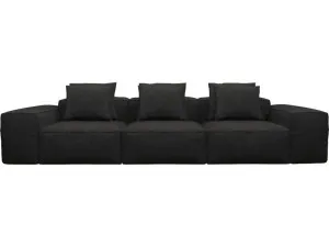 Riley California Charcoal Modular Sofa - 3 Seater by James Lane, a Sofas for sale on Style Sourcebook