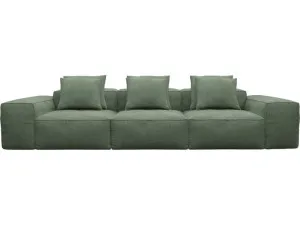Riley Tribute Dark Jade Modular Sofa - 3 Seater by James Lane, a Sofas for sale on Style Sourcebook