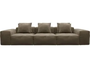 Riley Tribute Walnut Modular Sofa - 3 Seater by James Lane, a Sofas for sale on Style Sourcebook