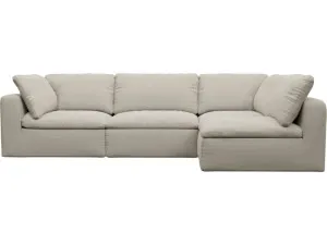 Cloud Deep Isla Sea Pearl Modular Sofa - 4 Piece by James Lane, a Sofas for sale on Style Sourcebook