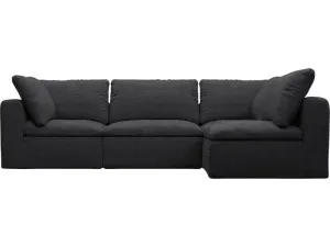 Cloud Plaza Flint Grey Modular Sofa - 4 Piece by James Lane, a Sofas for sale on Style Sourcebook