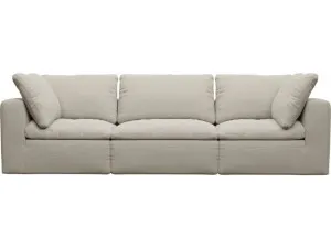 Cloud Isla Sea Pearl Modular Sofa - 3 Piece by James Lane, a Sofas for sale on Style Sourcebook