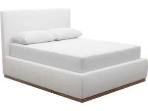 Haven Gas Lift Bed Noa Fog by James Lane, a Beds & Bed Frames for sale on Style Sourcebook