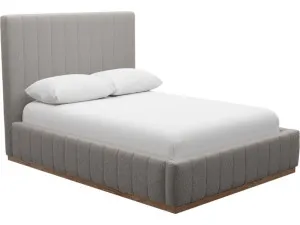 Brentwood Gas Lift Bed Boucle Pumice by James Lane, a Beds & Bed Frames for sale on Style Sourcebook
