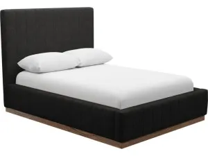 Brentwood Gas Lift Bed California Charcoal by James Lane, a Beds & Bed Frames for sale on Style Sourcebook