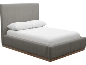 Brentwood Gas Lift Bed Isla Soft Grey by James Lane, a Beds & Bed Frames for sale on Style Sourcebook