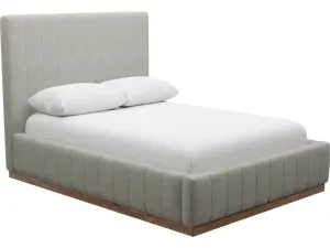 Brentwood Gas Lift Bed Toorak Pebble by James Lane, a Beds & Bed Frames for sale on Style Sourcebook