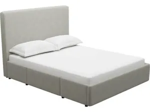 Aria Drawer Bed Toorak Pebble by James Lane, a Beds & Bed Frames for sale on Style Sourcebook
