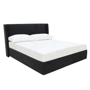Wing Bed California Charcoal  by James Lane, a Beds & Bed Frames for sale on Style Sourcebook