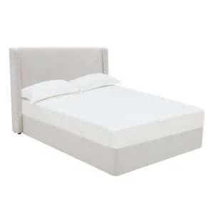 Wing Gas Lift Bed California Ivory  by James Lane, a Beds & Bed Frames for sale on Style Sourcebook