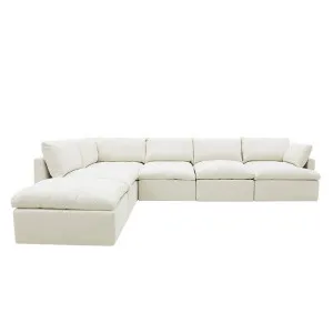 Retreat Toorak Pearl Modular Sofa - 6 Seater LAF Terminal by James Lane, a Sofas for sale on Style Sourcebook
