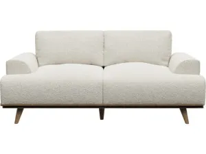 Dane Boucle Ivory Sofa - 2 Seater by James Lane, a Sofas for sale on Style Sourcebook