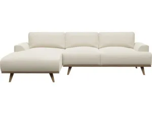 Dane Alpine Mist Chaise Sofa - 3 Seater by James Lane, a Sofas for sale on Style Sourcebook