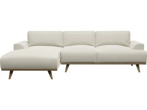 Dane Muse Flax Chaise Sofa - 3 Seater by James Lane, a Sofas for sale on Style Sourcebook