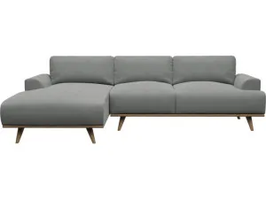 Dane Maya Flint Chaise Sofa - 3 Seater by James Lane, a Sofas for sale on Style Sourcebook