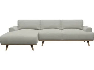Dane Toorak Pebble Chaise Sofa - 3 Seater by James Lane, a Sofas for sale on Style Sourcebook
