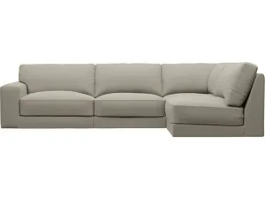 Monica Plaza Natural Sofa - 4 Seater RAF Terminal by James Lane, a Sofas for sale on Style Sourcebook
