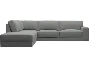 Monica Maya Flint Sofa - 5 Seater LAF Terminal by James Lane, a Sofas for sale on Style Sourcebook