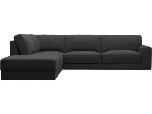 Monica Plaza Flint Grey Sofa - 5 Seater LAF Terminal by James Lane, a Sofas for sale on Style Sourcebook