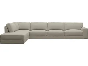 Monica Plaza Natural Sofa - 6 Seater LAF Terminal by James Lane, a Sofas for sale on Style Sourcebook