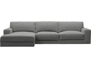 Monica Maya Flint Chaise Sofa - 3 Seater by James Lane, a Sofas for sale on Style Sourcebook