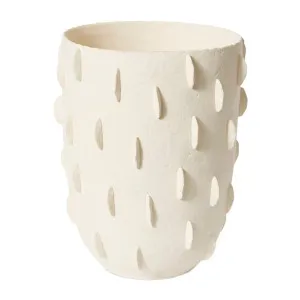  Obioma Vessel Porcelain Ivory - 40cm by James Lane, a Vases & Jars for sale on Style Sourcebook
