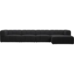 Lucello Plaza Flint Grey Modular Sofa with Ottoman - 5 Piece by James Lane, a Sofas for sale on Style Sourcebook