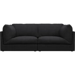 Finley Plaza Flint Grey Modular Sofa - 2 Seater by James Lane, a Sofas for sale on Style Sourcebook