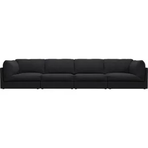 Finley Plaza Flint Grey Modular Sofa - 4 Seater by James Lane, a Sofas for sale on Style Sourcebook