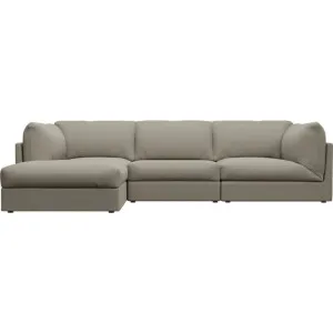 Finley Plaza Natural Modular Sofa - 3 Seater and Ottoman by James Lane, a Sofas for sale on Style Sourcebook