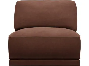 Emily Armless Chair Module Muse Rust by James Lane, a Sofas for sale on Style Sourcebook