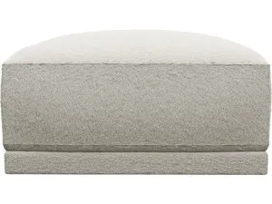 Emily Ottoman Boucle Ivory by James Lane, a Ottomans for sale on Style Sourcebook