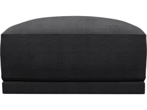 Emily Ottoman Plaza Flint Grey by James Lane, a Ottomans for sale on Style Sourcebook