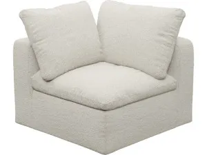 Cloud Corner Module Boucle Ivory by James Lane, a Sofas for sale on Style Sourcebook