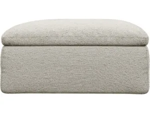 Cloud Ottoman Boucle Ivory by James Lane, a Ottomans for sale on Style Sourcebook