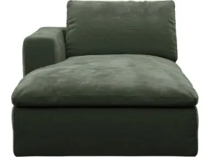 Cloud Deep Chaise Left Module Muse Forest by James Lane, a Sofas for sale on Style Sourcebook