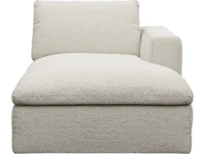 Cloud Deep Chaise Right Module Boucle Ivory by James Lane, a Sofas for sale on Style Sourcebook
