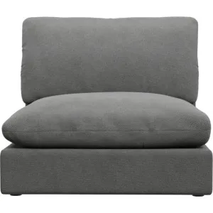 Ludlow Maya Flint Armless Sofa Chair Module by James Lane, a Sofas for sale on Style Sourcebook