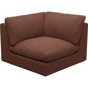 Ludlow Muse Rust Corner Sofa Chair Module by James Lane, a Sofas for sale on Style Sourcebook