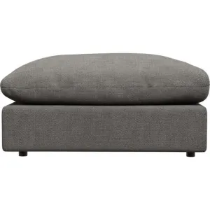 Ludlow Isla Soft Grey Ottoman by James Lane, a Ottomans for sale on Style Sourcebook