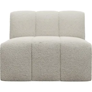 Lucello Boucle Ivory Armless Module by James Lane, a Sofas for sale on Style Sourcebook