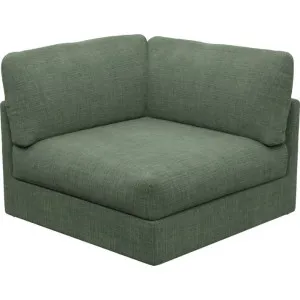 Finley Tribute Dark Jade Corner Sofa Chair Module by James Lane, a Sofas for sale on Style Sourcebook