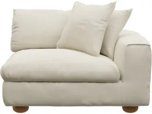 Tully Alpine Mist Right Arm Facing Chair Module by James Lane, a Sofas for sale on Style Sourcebook