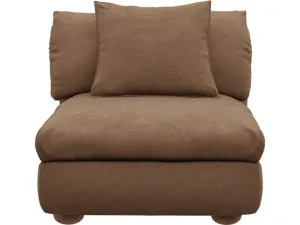 Tully Tribute Chestnut Armless Sofa Chair Module by James Lane, a Sofas for sale on Style Sourcebook