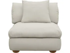 Tully Toorak Pearl Armless Sofa Chair Module by James Lane, a Sofas for sale on Style Sourcebook