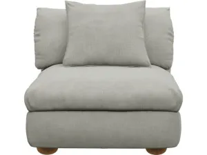Tully Toorak Pebble Armless Sofa Chair Module by James Lane, a Sofas for sale on Style Sourcebook