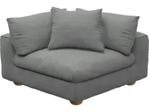 Tully Maya Flint Corner Sofa Chair Module by James Lane, a Sofas for sale on Style Sourcebook