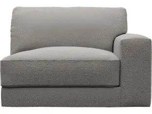 Monica Boucle Pumice Right Arm Facing Chair Module by James Lane, a Sofas for sale on Style Sourcebook